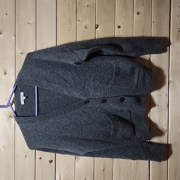 Madewell Cardigan Sweater Size Extra Small front deep pockets Wool Blend - Picture 1 of 4
